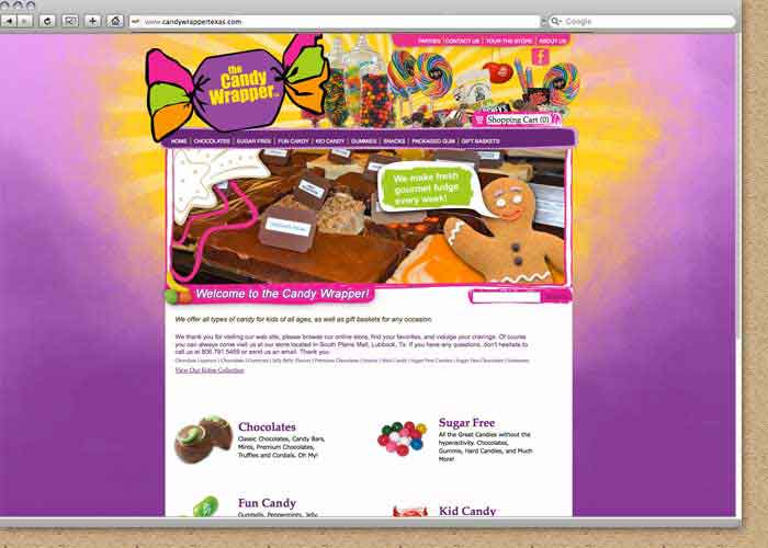 Candy Website